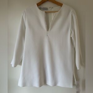 New with tags Carlisle women’s white blouse